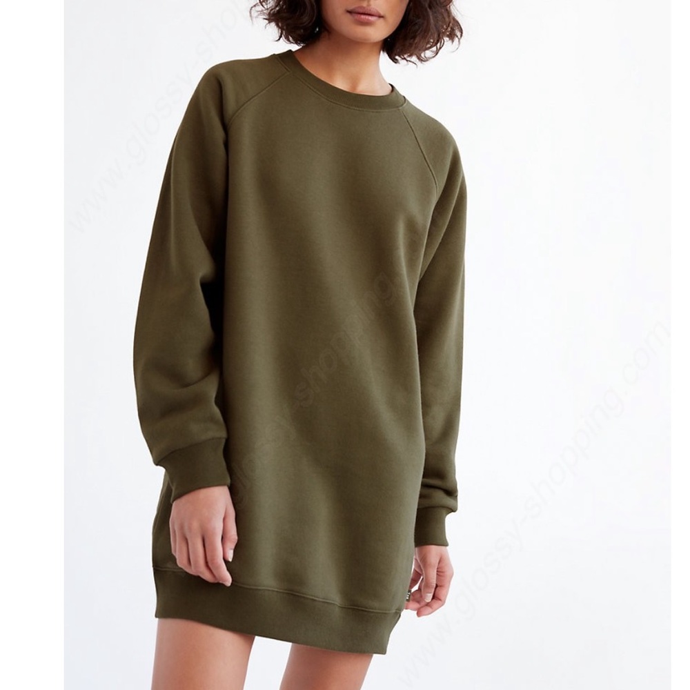 TNA Navia Sweater Dress in BLACK